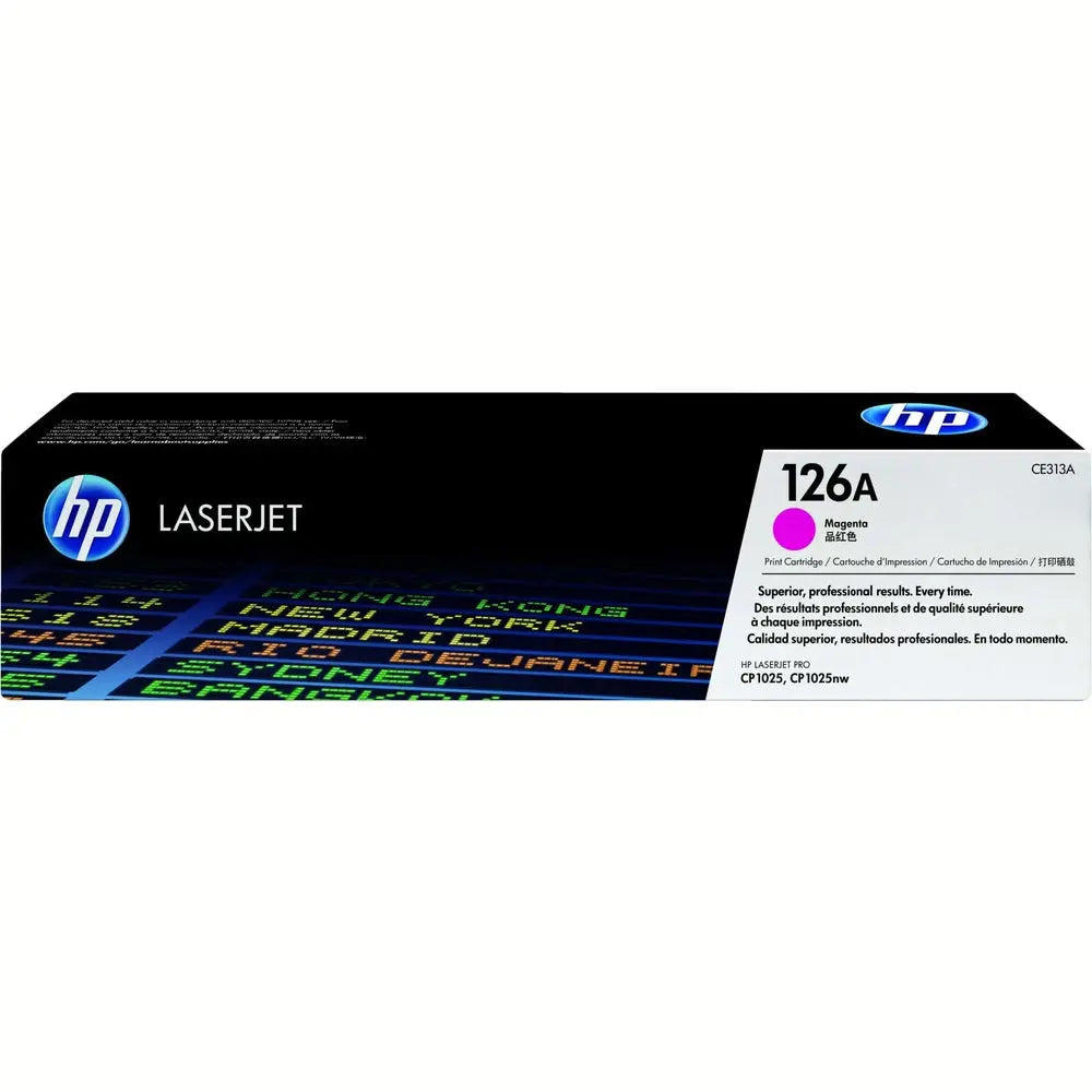 HP 126A Magenta – Toner HP LaserJet d’origine — Connecto.ma